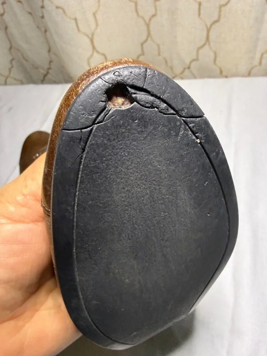 Prada Brown Leather Ballet Flats - Elastic Topline - Picture 7 of 10